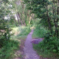 zpevnění cestiček okolo rybníků a na promenádě
